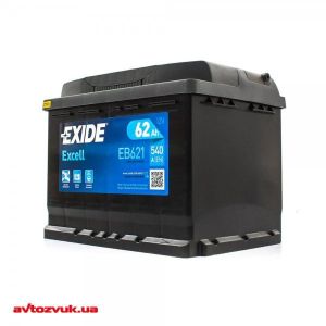 Автомобільний акумулятор Exide 6СТ-62 Excell EB621