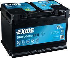 Автомобільний акумулятор Exide 6СТ-70 Start-Stop EFB EL700