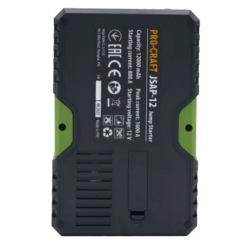 Пуско-зарядное устройство Proсraft JSAP12 - фото 5