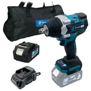 Товар Аккумуляторный гайковерт PROFI-TEC DTW800BL POWERLine (1*PT2040EP (4.0 Ач), зарядное устройство)