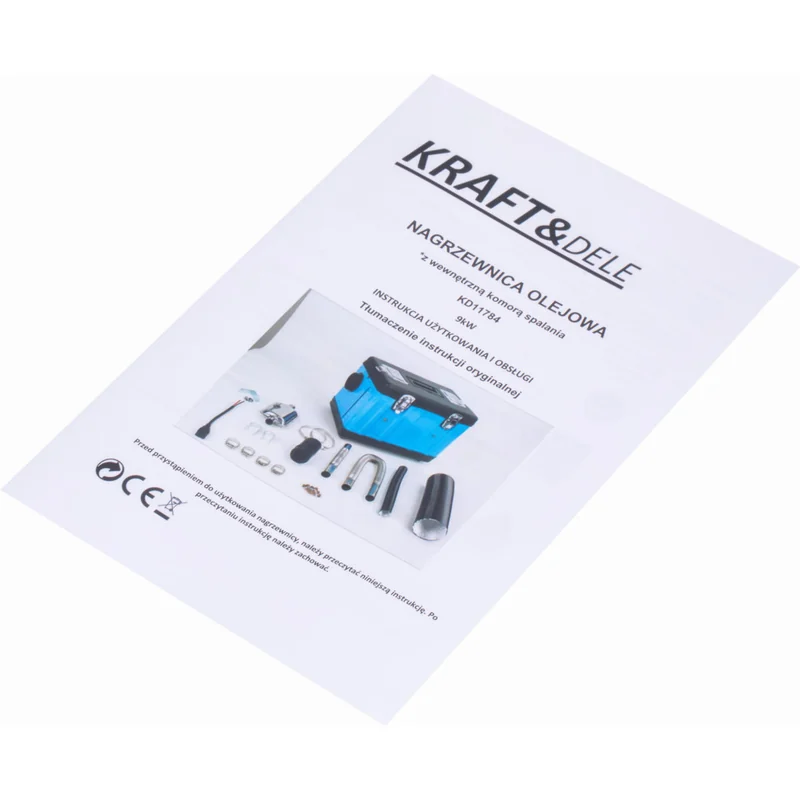 Автономний дизельний обігрівач Kraft&Dele KD11784 9 кВт 12/24/220 В - фото 9