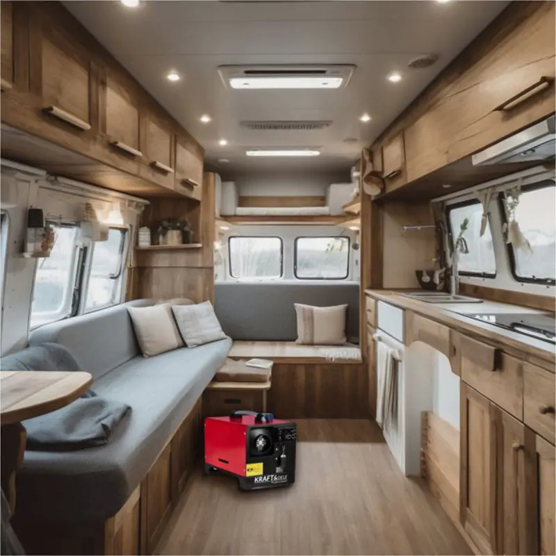 Обогреватель автономный дизельный Kraft&Dele WEBASTO KD11780 8кВт 12/220В - фото 10