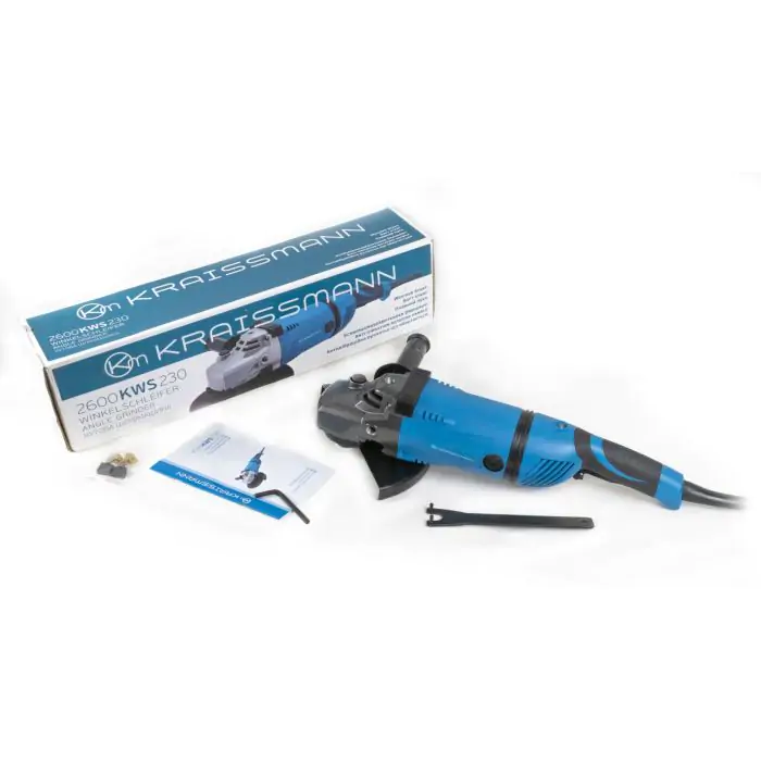 Угловая шлифовальная машина (болгарка) KRAISSMANN 2600 KWS 230 - фото 2
