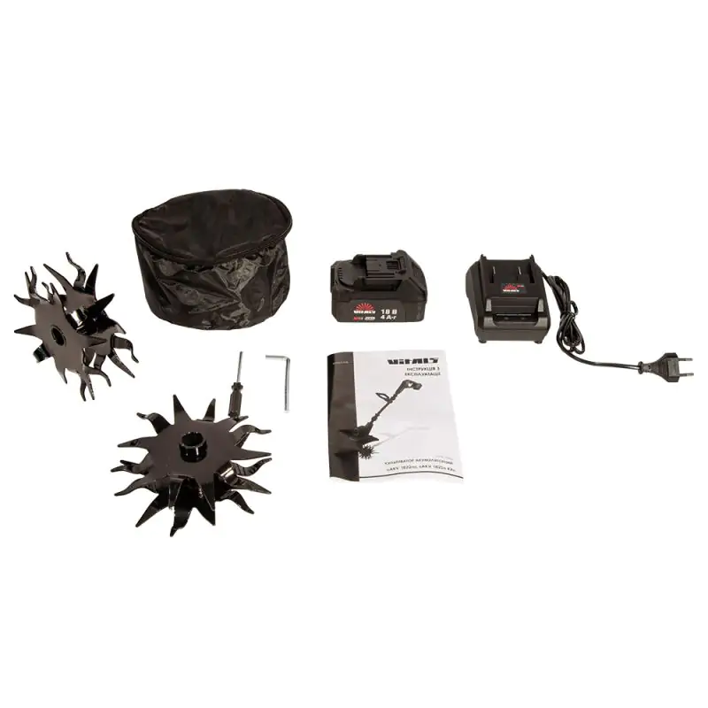 Культиватор аккумуляторный Vitals AKV 1822n Kit - фото 11