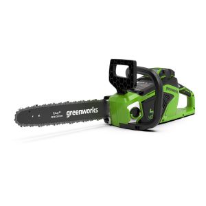 Акумуляторна пила Greenworks GD40CS15 (каркас, 40В, безщіткова, шина 35 см)