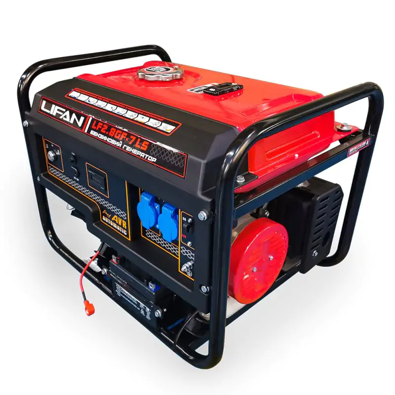 Генератор газовый Lifan LF2.8GF-7 BiFuel с электростартером - фото 2
