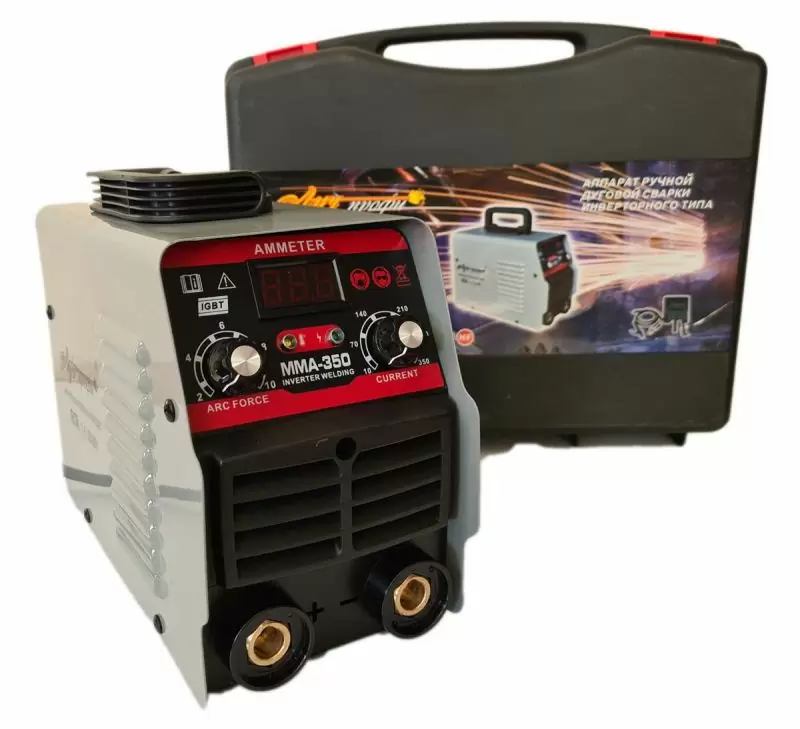 Зварювальний інвертор Луч профі ММА 350 (Кейс) - фото 1 Зварювальний інвертор Луч профі ММА 350 (Кейс) - фото 1