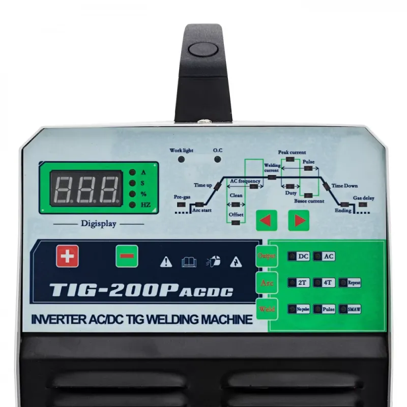 Апарат аргонодугового зварювання MAGNITEK PulseTIG-200P AC/DC - фото 4