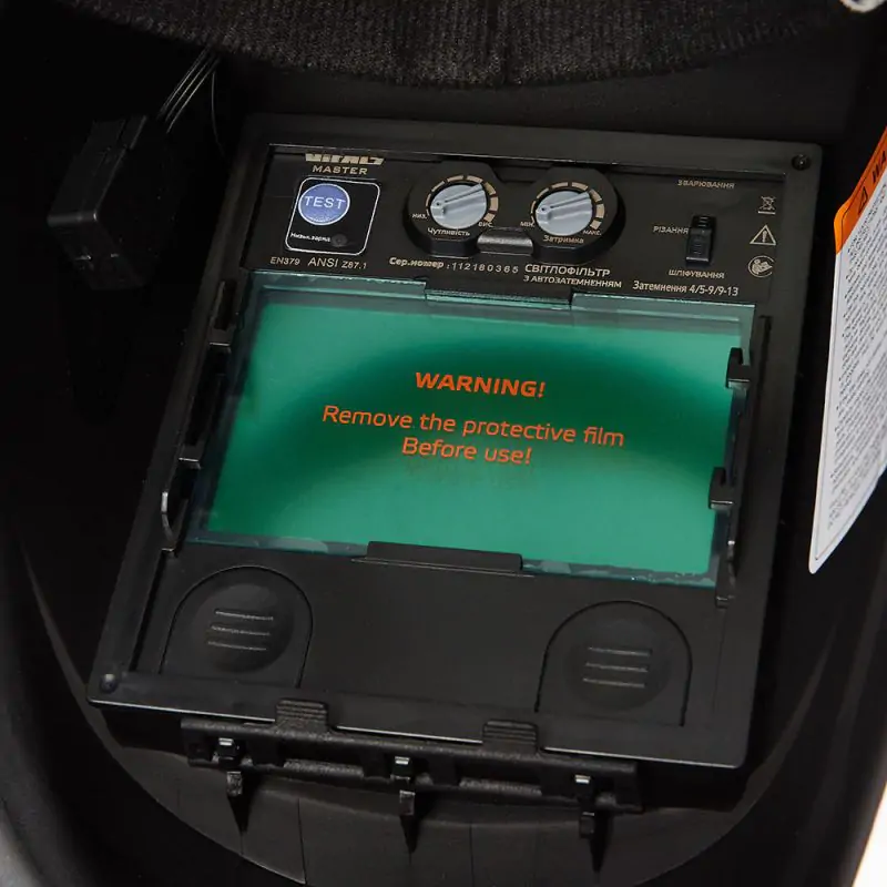 Маска зварювальника Vitals Master 2.0 - фото 6 Маска зварювальника Vitals Master 2.0 - фото 6