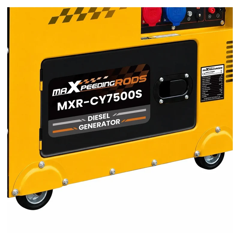 Дизельный генератор MaXpeedingRods MXR-CY7500S (до 7,5 кВт, 230/400 В, в кожухе) - фото 9 Дизельный генератор MaXpeedingRods MXR-CY7500S (до 7,5 кВт, 230/400 В, в кожухе) - фото 9