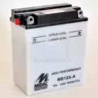 Аккумулятор 12AH-12V MB12A-A (YB12A-A) MIDAC MOTO (134Х80Х160), L, EN165 — миниатюра 1