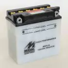 Аккумулятор 8AH-12V MB7L-B (YB7L-B) MIDAC MOTO (135Х75Х133), R, EN90 — миниатюра 1