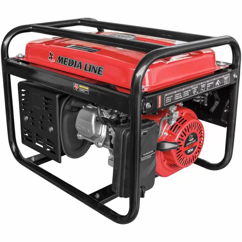 Бензиновий генератор AGT Media Line MLG 3500/2 - фото 6 Бензиновий генератор AGT Media Line MLG 3500/2 - фото 6