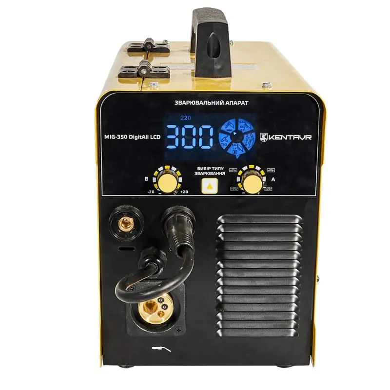 Зварювальний апарат Кентавр MIG-350 DigitAll LCD - фото 2 Зварювальний апарат Кентавр MIG-350 DigitAll LCD - фото 2