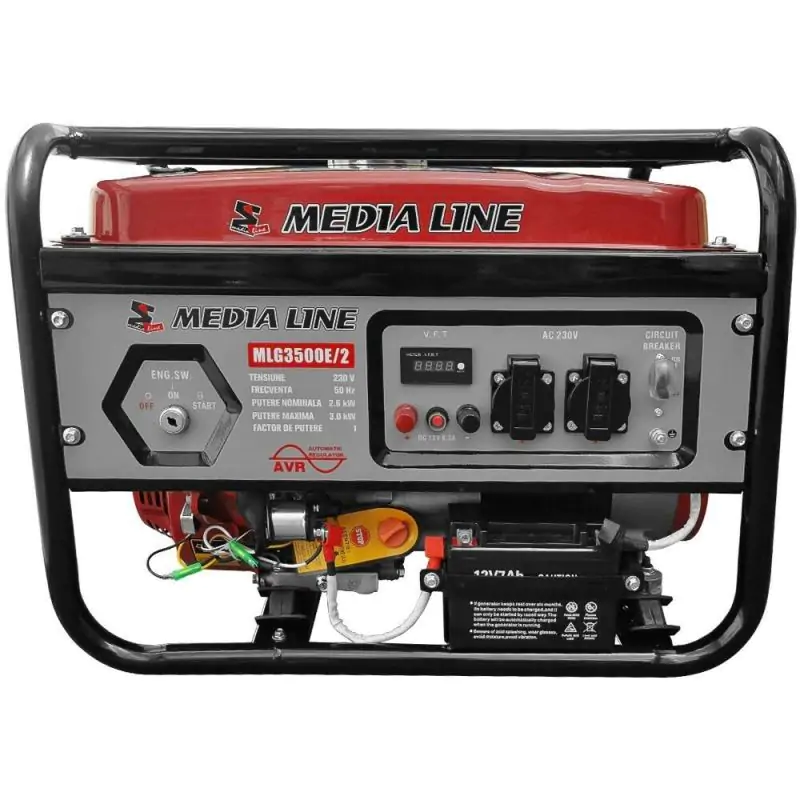 Двухтоплевный генератор AGT MLG3500E/2 Газ-Бензин - фото 3 Двухтоплевный генератор AGT MLG3500E/2 Газ-Бензин - фото 3