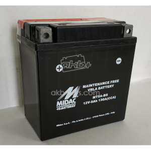 Акумулятор 9AH-12V MT9A-BS (MT9A-BS) MIDAC MOTO (135Х76Х138), L, EN130