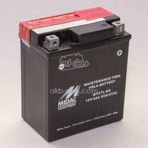 Акумулятор 6AH-12V MTX7L-BS (YTX7L-BS) MIDAC MOTO (113Х70Х130), R, EN85