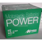 Аккумулятор 8AH-12V MTX9-BS (YTX9-BS) MIDAC MOTO (150Х87Х105), L, EN110 — миниатюра 3