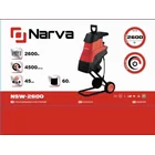 Электрический измельчитель веток NARVA NSW-2600 2,6 кВт, 45 мм, сборник 60 л - миниатюра 3