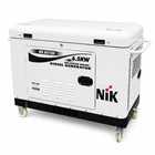 Дизельный генератор NiK DG7500 6/6,5 кВт, 220 В, электростарт - миниатюра 1 Дизельный генератор NiK DG7500 6/6,5 кВт, 220 В, электростарт - миниатюра 1