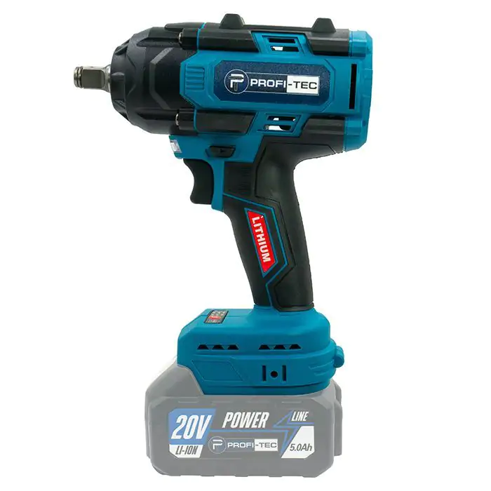 Аккумуляторный гайковерт PROFI-TEC PTW820BL POWERLine (без аккумулятора и зарядного устройства) - фото 3