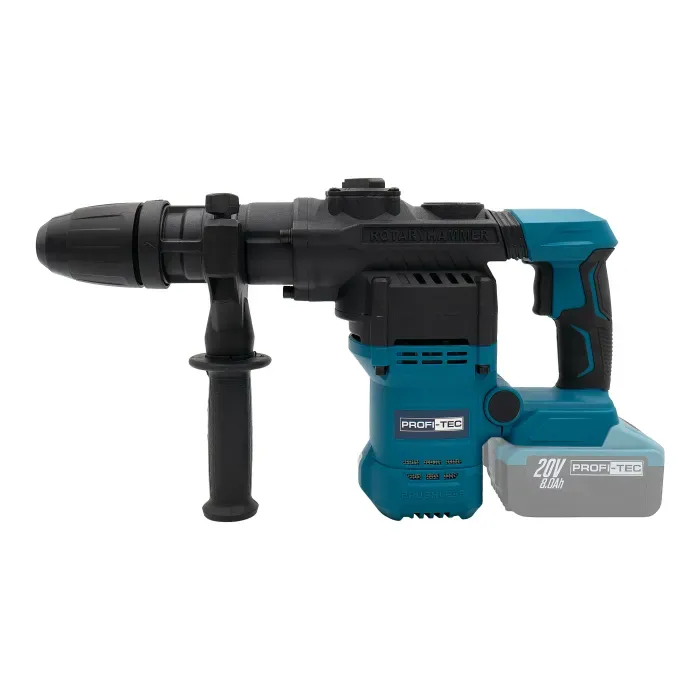 Аккумуляторный перфоратор PROFI-TEC PBH5620 POWERLine (2*PT2080EP (8.0 Ач), зарядное устройство) - фото 3