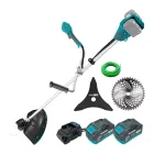 Аккумуляторная коса PROFI-TEC PGT4540 POWERLine (2*PT2040VX (4.0 Ач), зарядное устройство) — миниатюра 1