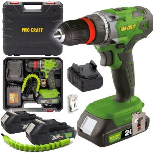 Акумуляторний шурупокрут Procraft Industrial PA18 DFR Extra (18В, знімний патрон)