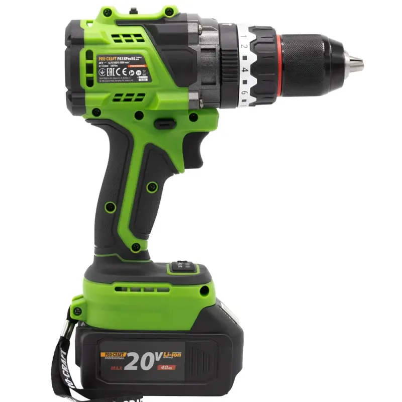 Шуруповерт Procraft PA18ProBL (з 1 акб і зп) - фото 4