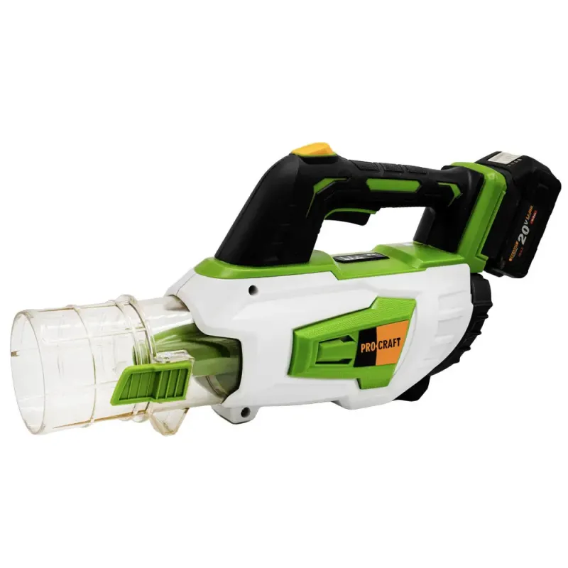 Акумуляторна повітродувка Procraft PB20 (без АКБ та зп) - фото 3 Акумуляторна повітродувка Procraft PB20 (без АКБ та зп) - фото 3