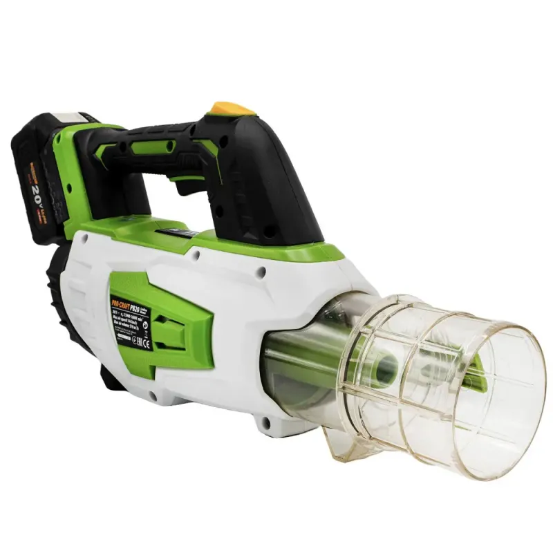 Акумуляторна повітродувка Procraft PB20 (без АКБ та зп) - фото 4 Акумуляторна повітродувка Procraft PB20 (без АКБ та зп) - фото 4