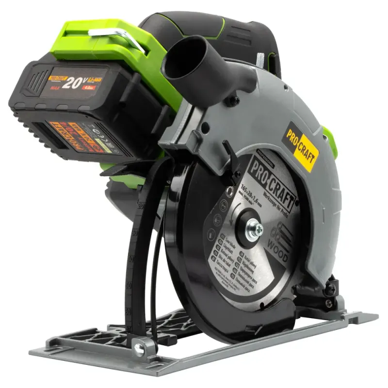 Аккумуляторная дисковая пила Procraft PCA24 (Без акб и зу) - фото 15
