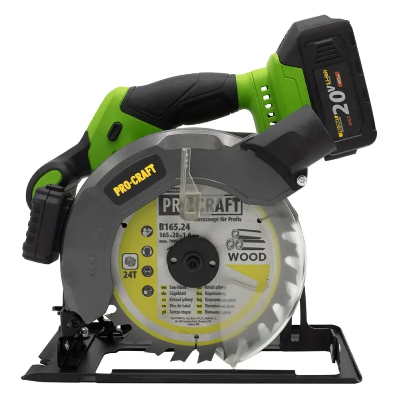 Акумуляторна дискова пила Procraft PCA28 (Без акб и зп) - фото 8