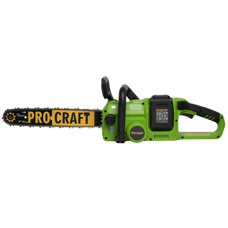 Акумуляторна ланцюгова пила Procraft PCA42/2 без АКБ та ЗП - фото 3