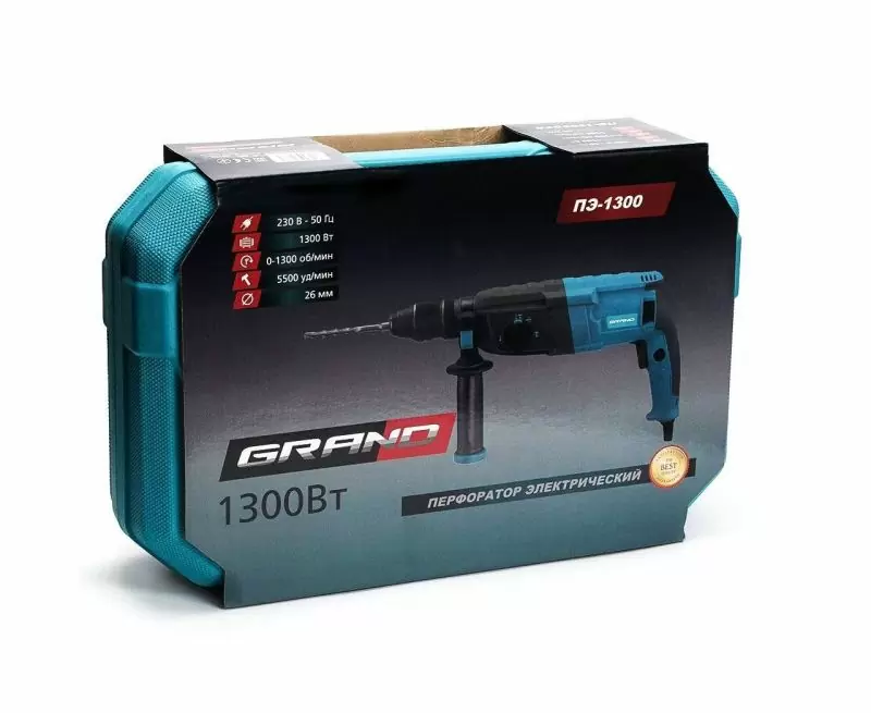 Перфоратор Grand ПЭ-1300 - фото 2 Перфоратор Grand ПЭ-1300 - фото 2