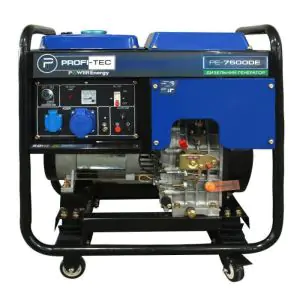Товар Генератор дизельный PROFI-TEC PE-7500DE (7,0-7.5 кВт, электростартер)