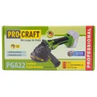 Аккумуляторная болгарка Procraft PGA22 (без акб и зу) — миниатюра 15