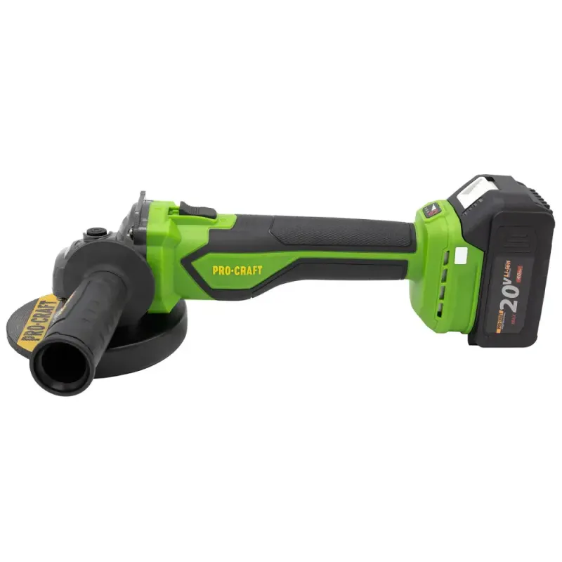 Аккумуляторная болгарка Procraft PGA22 (без акб и зу) - фото 3