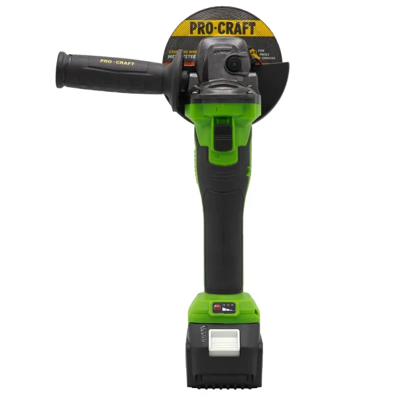 Аккумуляторная болгарка Procraft PGA22 (без акб и зу) - фото 6