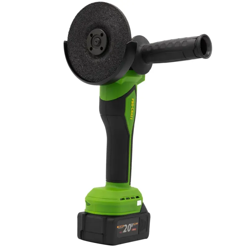 Аккумуляторная болгарка Procraft PGA22 (без акб и зу) - фото 8