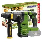 Аккумуляторный перфоратор Procraft PHA30 (без АКБ и ЗУ) — миниатюра 1