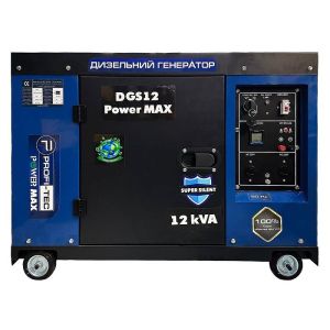 Генератор дизельний PROFI-TEC DGS12 Power MAX 10кВА/8кВт, 220V