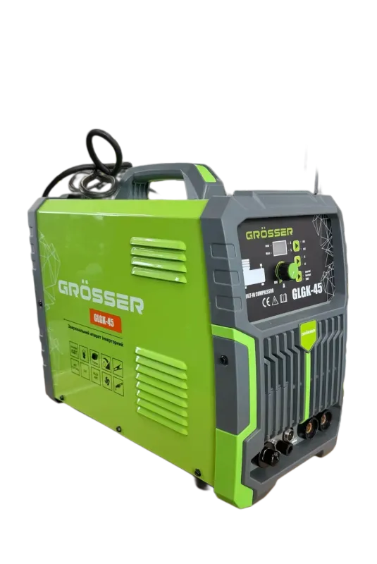 Плазморез (со встроенным компрессором) Grosser GLGK 45 (CUT/MMA, рез 15 мм) - фото 2 Плазморез (со встроенным компрессором) Grosser GLGK 45 (CUT/MMA, рез 15 мм) - фото 2