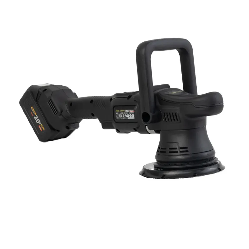 Аккумуляторная полировальная машина Procraft PM22 (без акб и зу) - фото 9
