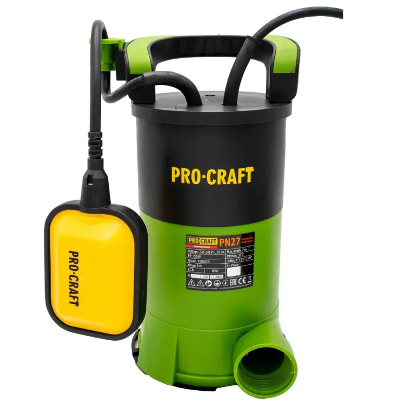 Дренажно-фекальний насос Procraft PN27 - фото 2