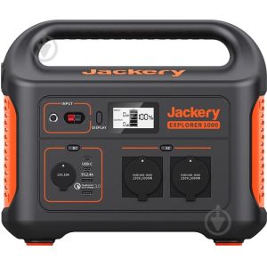 Портативна зарядна станція Jackery Explorer 1000 EU (1002 Wh/1000 Вт)