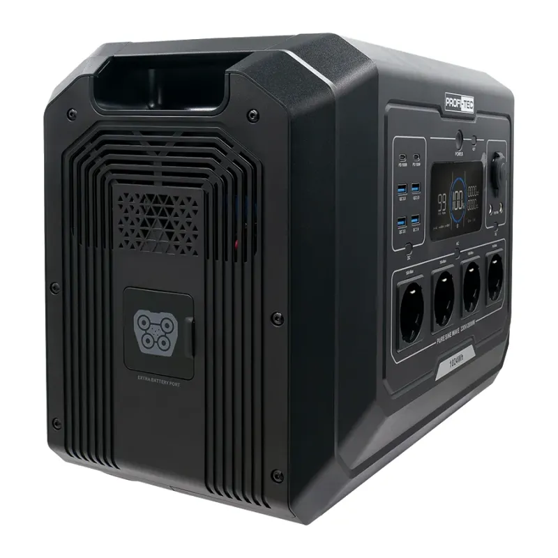 Портативная зарядная станция PROFI-TEC PPS2000 LiFePO4 (2000 Вт, батарея 1024 Вт·ч) - фото 3