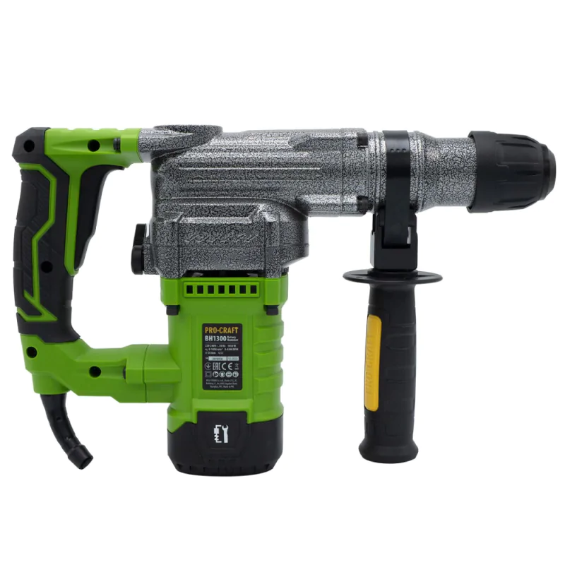 Перфоратор Procraft BH1300 SDS-Plus бочковой (1050 Вт, 4,5 Дж) - фото 2