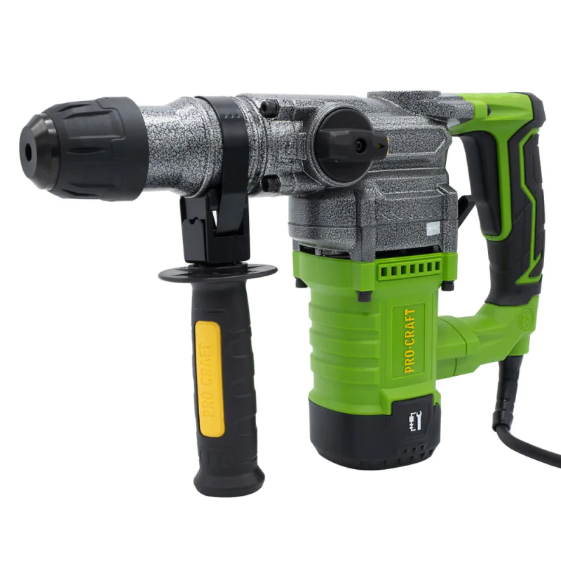 Перфоратор Procraft BH1300 SDS-Plus бочковой (1050 Вт, 4,5 Дж) - фото 4