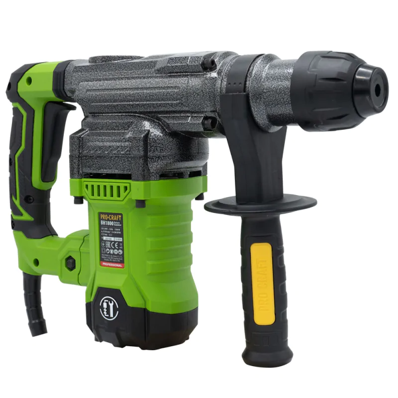 Перфоратор Procraft BH1800 SDS-Plus бочковий (1500 Вт, 5,5 Дж) - фото 3